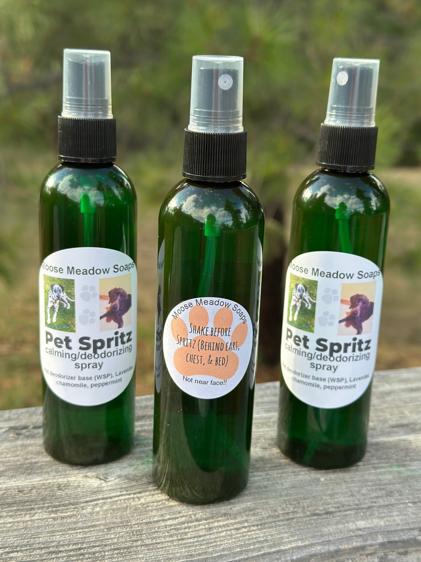 Pet Spritz (calming and deodorizing)