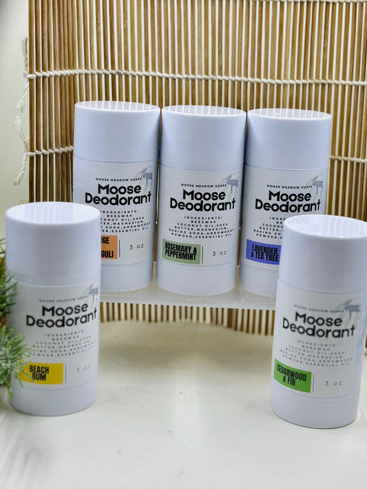 Moose Deodorant (aluminum free) New creamier formula.
