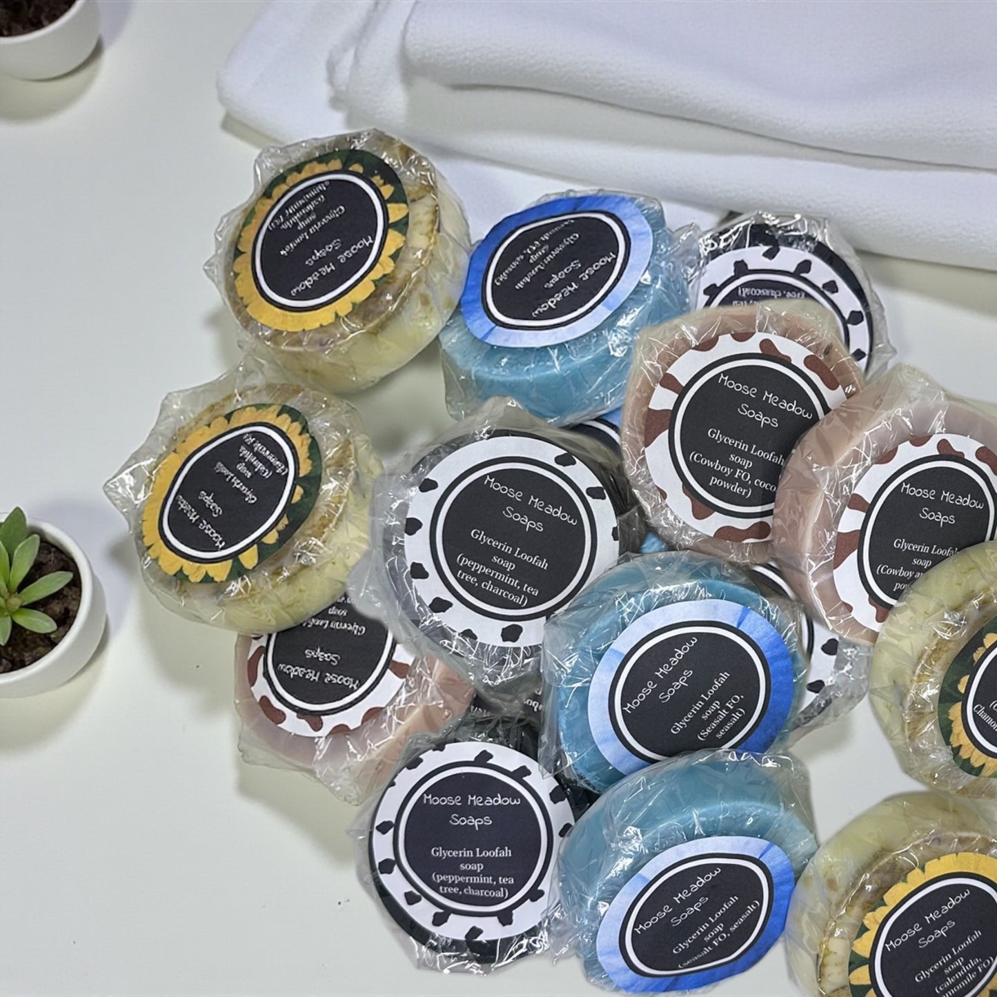 Glycerin goat milk body soap