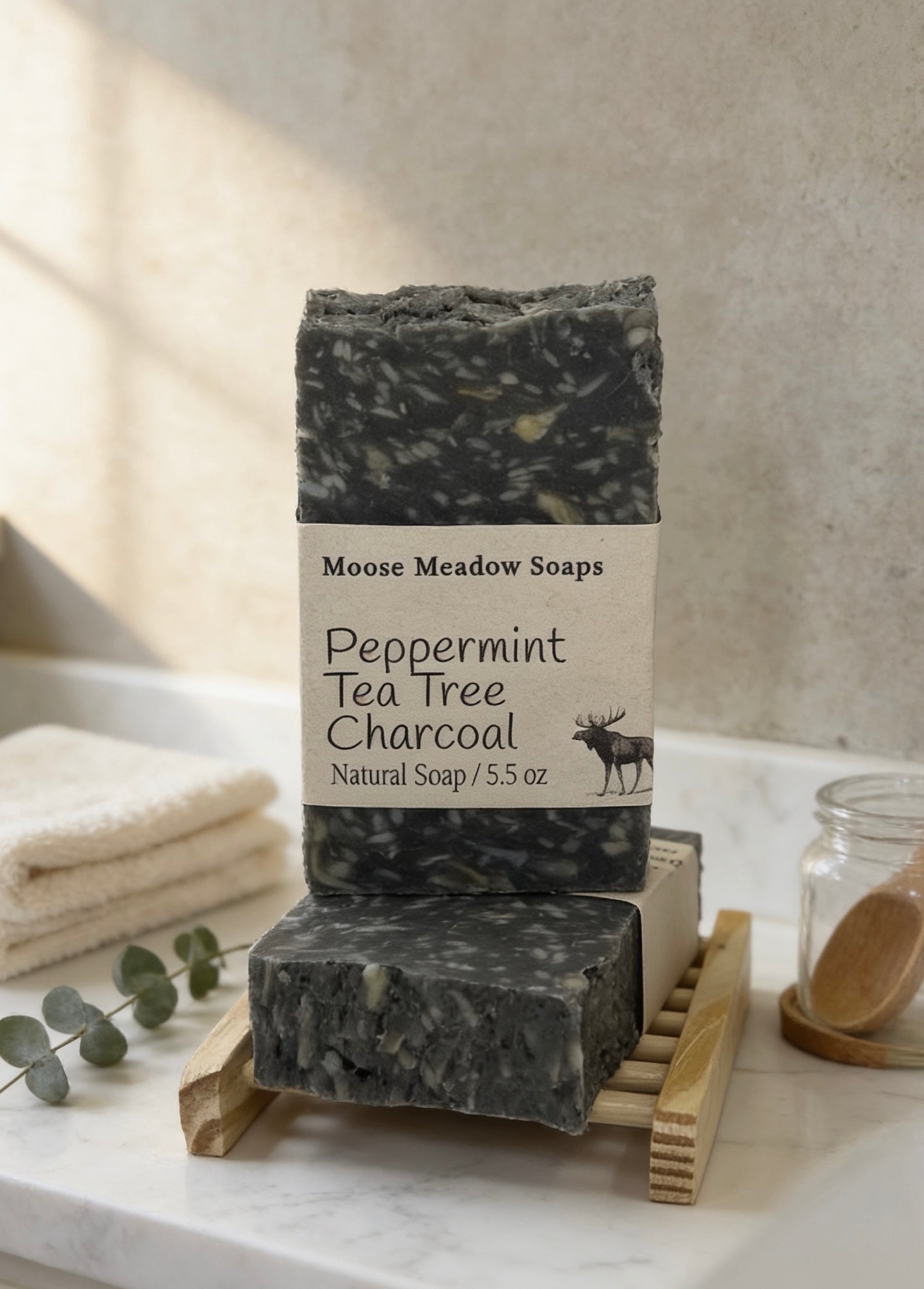 Peppermint, Tea Tree & Charcoal HP (goat milk)