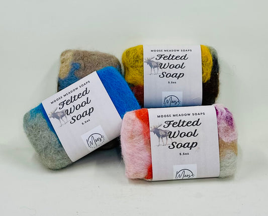 Felted Soap
