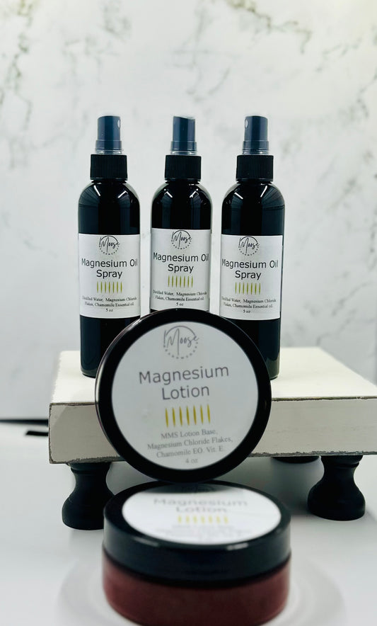 Magnesium Spray and Lotion
